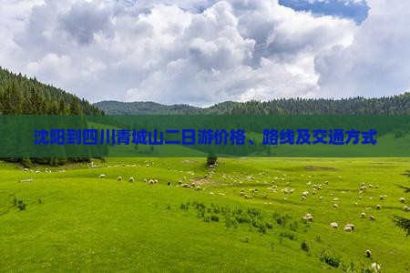 沈阳到四川青城山二日游价格、路线及交通方式