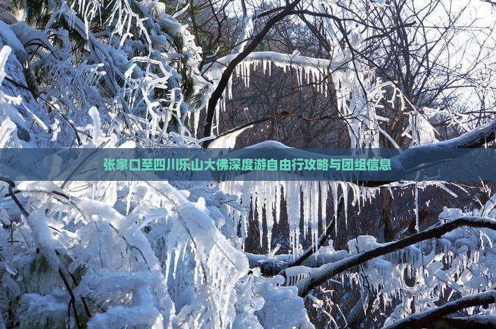 张家口至四川乐山大佛深度游自由行攻略与团组信息
