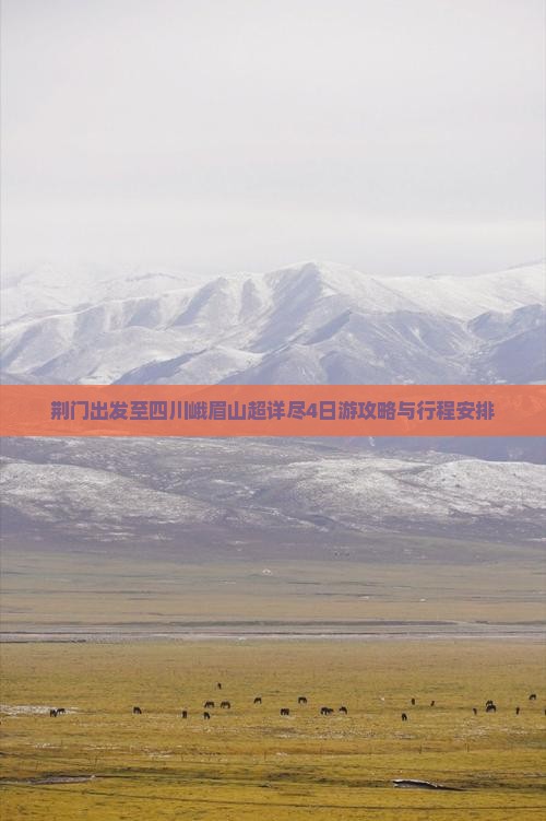 荆门出发至四川峨眉山超详尽4日游攻略与行程安排
