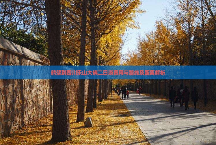 鹤壁到四川乐山大佛二日游费用与路线及距离解析