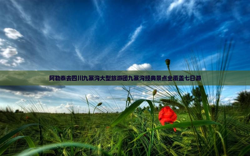 阿勒泰去四川九寨沟大型旅游团