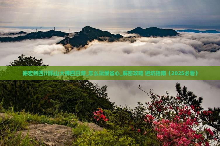 德宏到四川乐山大佛四日游