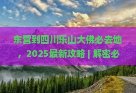 东营到四川乐山大佛必去地