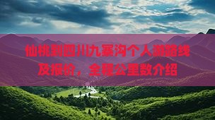 仙桃到四川九寨沟个人游路线及报价，全程公里数介绍