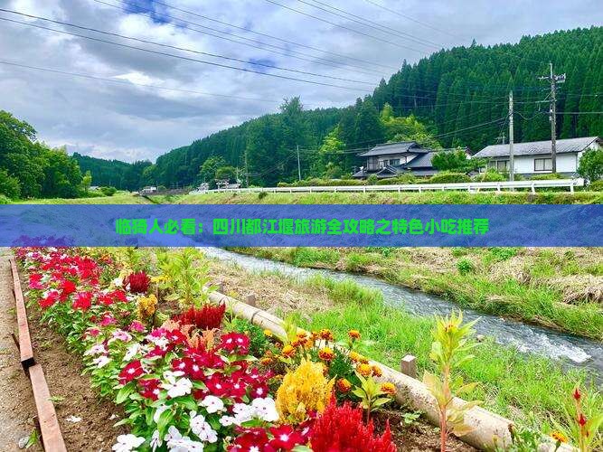 临猗人必看：四川都江堰旅游全攻略之特色小吃推荐