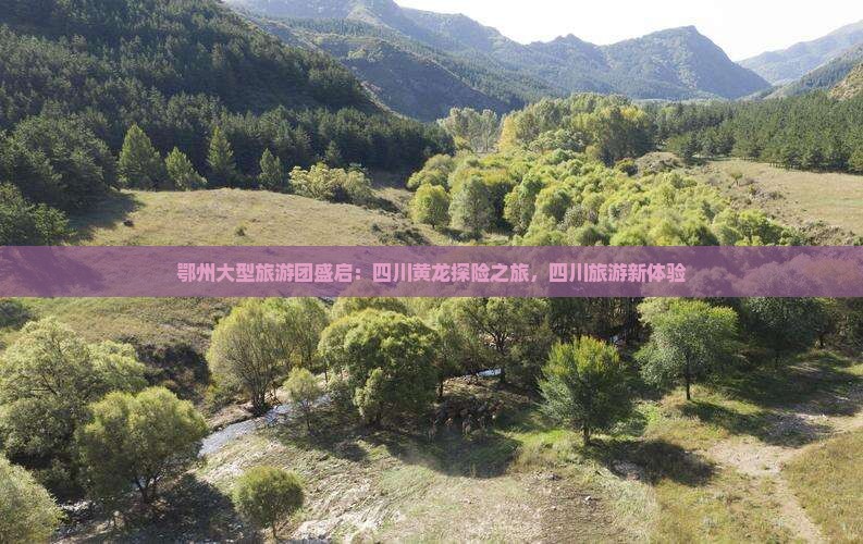 鄂州大型旅游团盛启：四川黄龙探险之旅，四川旅游新体验
