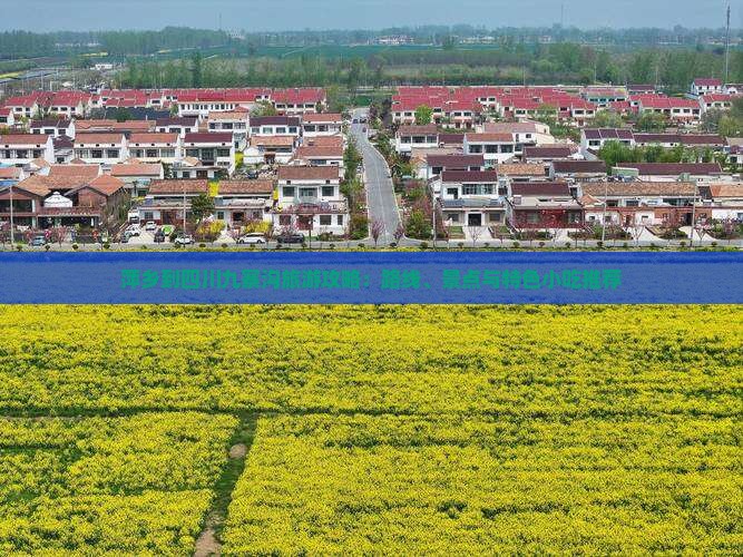 萍乡到四川九寨沟旅游攻略：路线、景点与特色小吃推荐