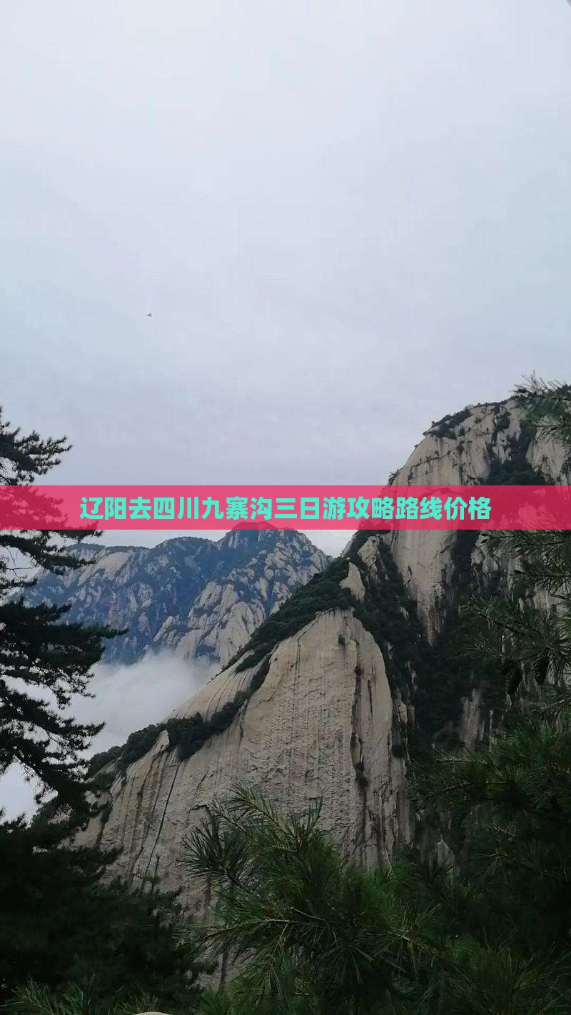 辽阳去四川九寨沟三日游