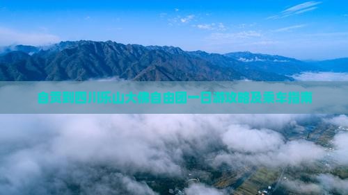 自贡到四川乐山大佛自由团一日游攻略及乘车指南