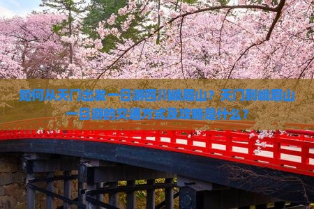 如何从天门出发一日游四川峨眉山？天门到峨眉山一日游的交通方式及攻略是什么？
