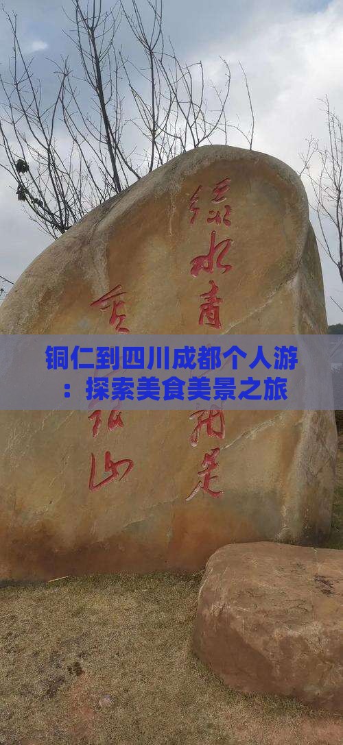 铜仁到四川成都个人游：探索美食美景之旅
