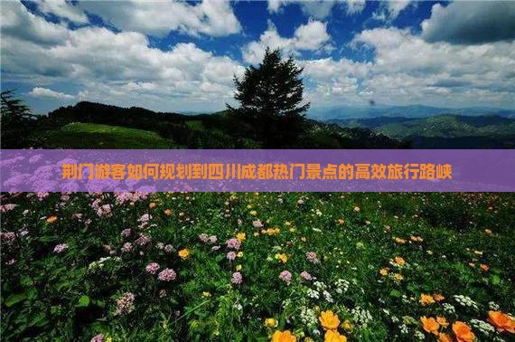 荆门游客如何规划到四川成都热门景点的高效旅行路峡