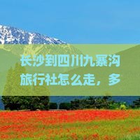 长沙到四川九寨沟旅行社