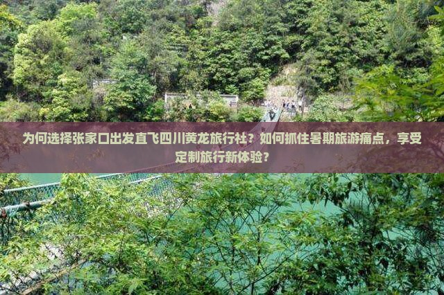 为何选择张家口出发直飞四川黄龙旅行社？如何抓住暑期旅游痛点，享受定制旅行新体验？