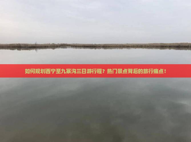 如何规划西宁至九寨沟三日游行程？热门景点背后的旅行痛点！