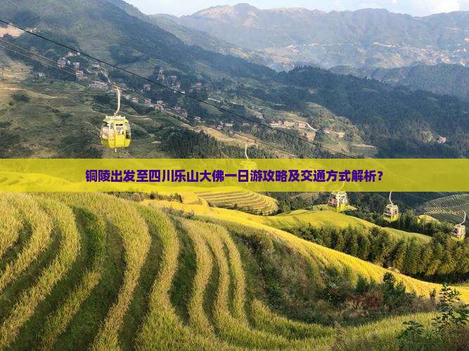 铜陵出发至四川乐山大佛一日游攻略及交通方式解析？