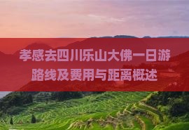 孝感去四川乐山大佛一日游路线及费用与距离概述