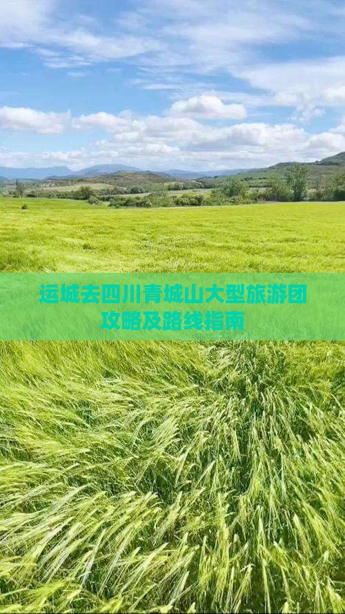 运城去四川青城山大型旅游团攻略及路线指南