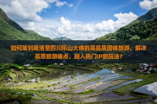 如何策划果洛至四川乐山大佛的高品质团体旅游，解决高原旅游痛点，融入热门IP新玩法？