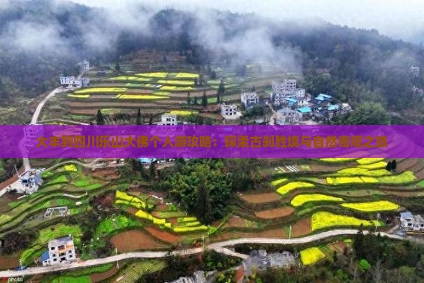 大丰到四川乐山大佛个人游攻略：探索古刹胜境与自然奇观之旅