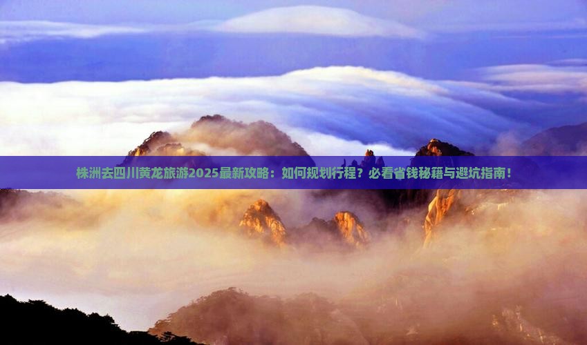 株洲去四川黄龙旅游