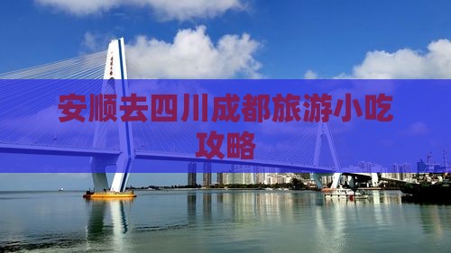 安顺去四川成都旅游小吃