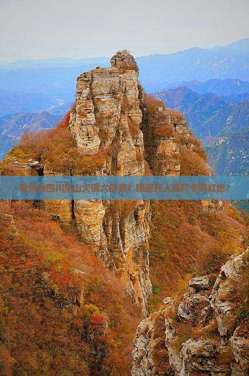 亳州去四川乐山大佛六日游？想避开人潮打卡网红地？