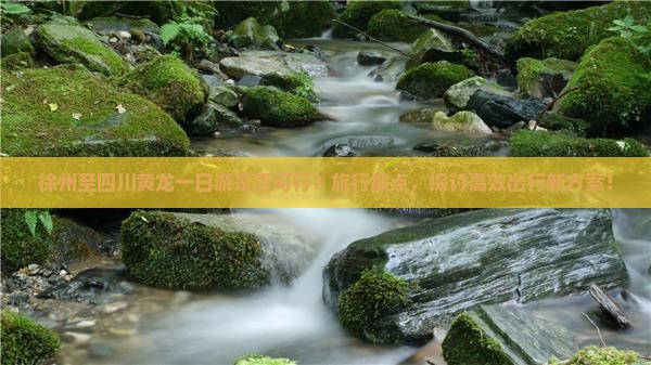 徐州至四川黄龙一日游是否可行？旅行痛点，探讨高效出行新方案！