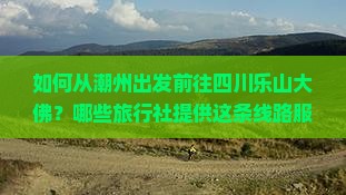 如何从潮州出发前往四川乐山大佛？哪些旅行社提供这条线路服务？