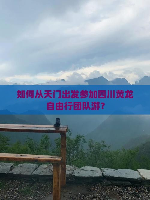 如何从天门出发参加四川黄龙自由行团队游？