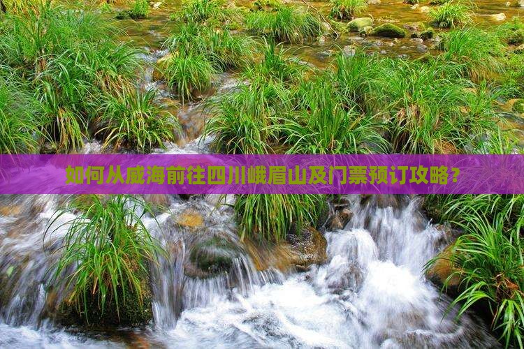 如何从威海前往四川峨眉山及门票预订攻略？
