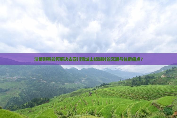 淄博游客如何解决去四川青城山旅游时的交通与住宿痛点？