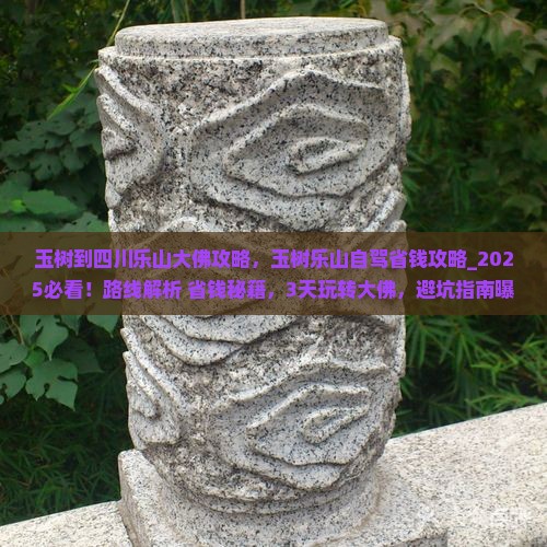 玉树到四川乐山大佛攻略