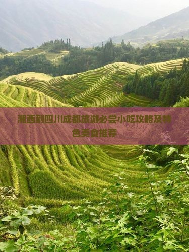 湘西到四川成都旅游必尝小吃攻略及特色美食推荐