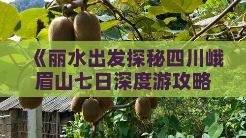 《丽水出发探秘四川峨眉山七日深度游攻略》