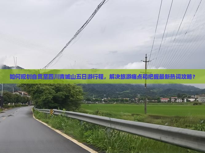 如何规划自贡至四川青城山五日游行程，解决旅游痛点和把握最新热词攻略？