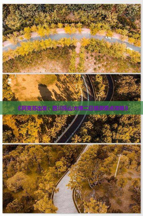 《阿克苏出发：四川乐山大佛二日旅游景点攻略》