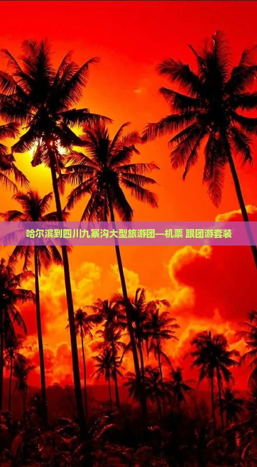 哈尔滨到四川九寨沟大型旅游团—机票+跟团游套装