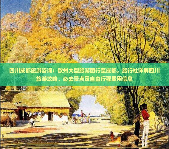 四川成都旅游咨询：钦州大型旅游团行至成都，旅行社详解四川旅游攻略、必去景点及自由行程费用信息