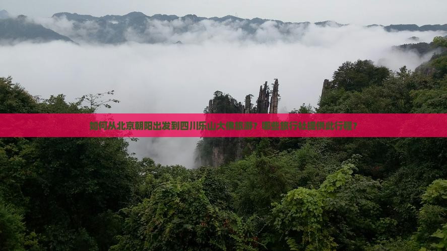 如何从北京朝阳出发到四川乐山大佛旅游？哪些旅行社提供此行程？