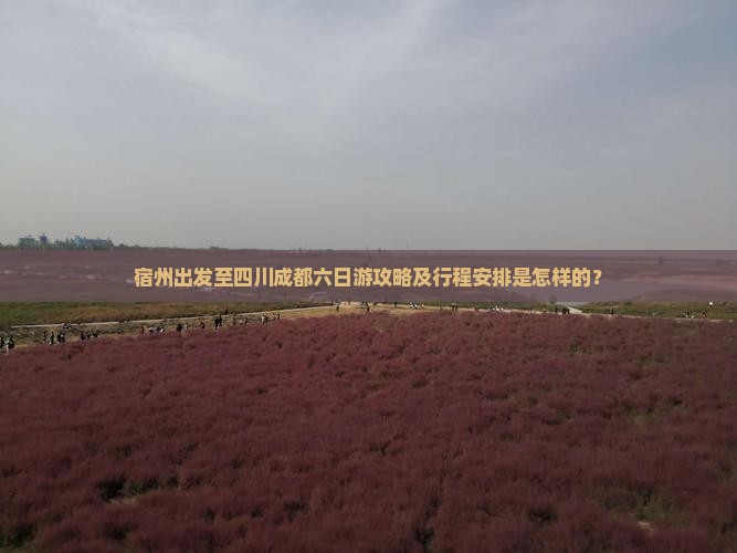 宿州出发至四川成都六日游攻略及行程安排是怎样的？