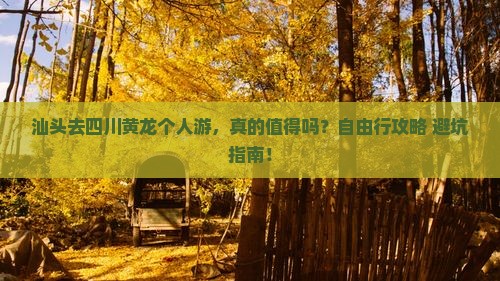 汕头去四川黄龙个人游