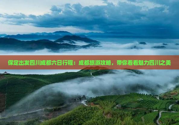 保定出发四川成都六日行程：成都旅游攻略，带你看看魅力四川之美