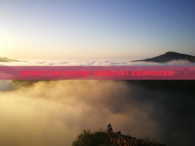 垦利到四川九寨沟大型旅游团？路途遥远太累？试试特种兵式旅游！