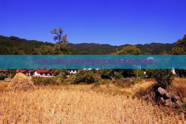 天门四川峨眉山旅游景点团体旅游必去峨眉景点推荐