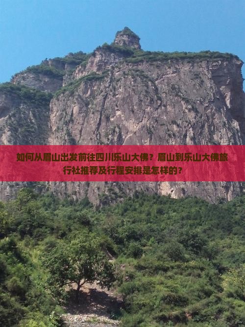 如何从眉山出发前往四川乐山大佛？眉山到乐山大佛旅行社推荐及行程安排是怎样的？