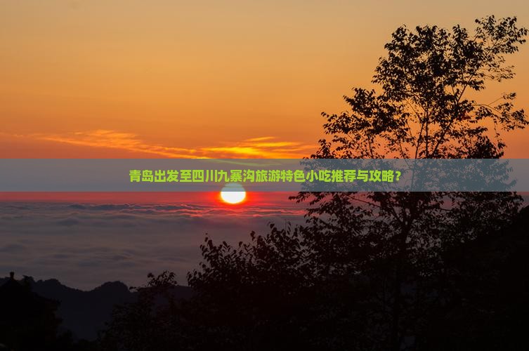 青岛出发至四川九寨沟旅游特色小吃推荐与攻略？