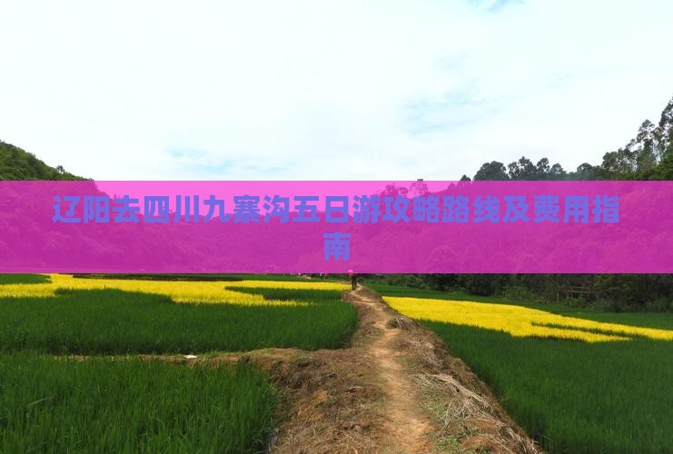 辽阳去四川九寨沟五日游攻略路线及费用指南