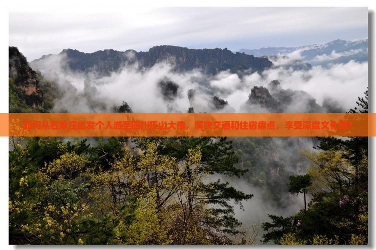 如何从石家庄出发个人游至四川乐山大佛，解决交通和住宿痛点，享受深度文化游？
