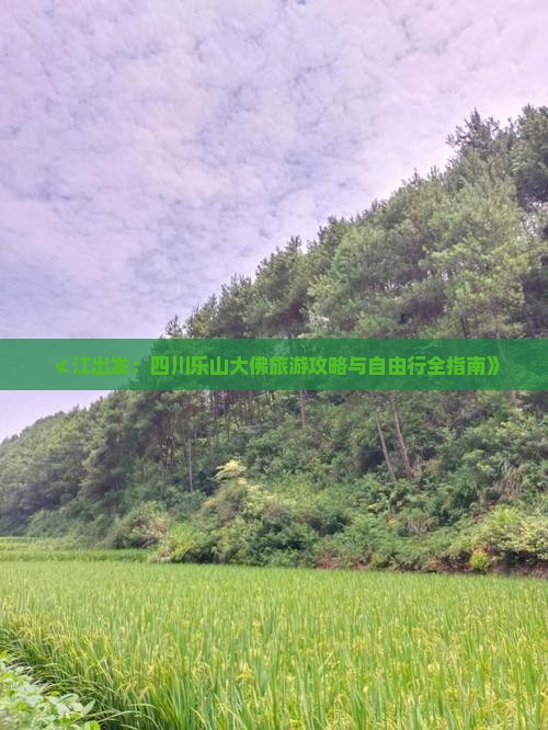 ≮江出发：四川乐山大佛旅游攻略与自由行全指南》